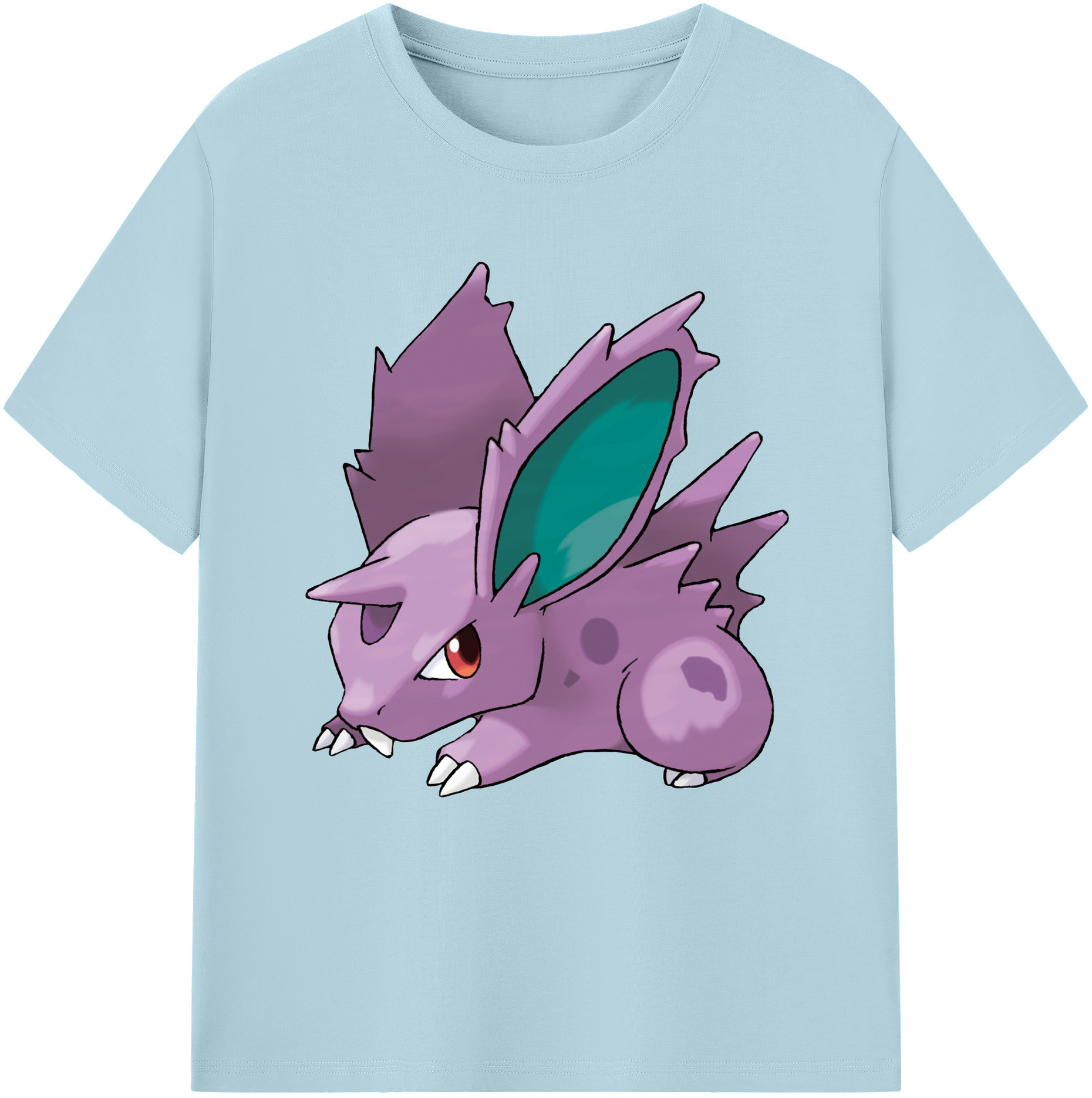 （画像用） ポケットモンスター Pokémon 綿100％半袖Tシャツ（フロントプリント）